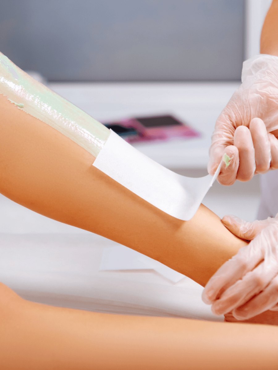 Waxing at Beauty Society, a beauty salon in Bangkok